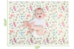 DCOOLGO Dragon Baby Blanket ideal for stroller outings with lightweight warmth.