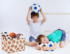 DDBASKET football basket material detail highlights durable canvas and waterproof lining