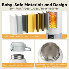 DDZJIAN BPA-free materials ensure safe daily use during outings