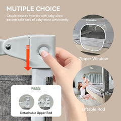DealnaStar seamless press-on design prevents finger pinching
