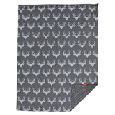 Dear Baby Gear blanket close-up of soft plush texture for soothing warmth.