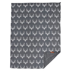 Dear Baby Gear blanket close-up of soft plush texture for soothing warmth.
