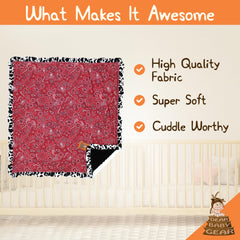 Dear Baby Gear Farm Deluxe newborn gift blanket offers soft warmth for new arrivals.