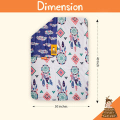 Dear Baby Gear lightweight travel blanket easy to carry on the go