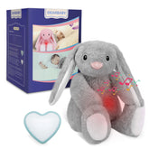 DEARBABY Heartbeat Bunny plush with soothing heartbeat for bedtime