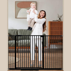 DEARBB extra wide gate showing ultra-narrow spacing for safe spaces