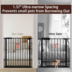 DearBB two-way-opening gate allows easy back-and-forth access for busy households.