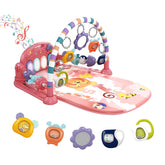 Dearlomum baby play mat gym with colorful design encouraging tummy time and exploration.