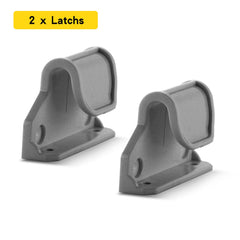 Dearlomum retractable gate brackets attachment demonstrates sturdy mounting
