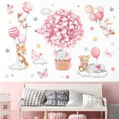 Decalmile baby nursery wall decals offer cheerful, removable decor options.