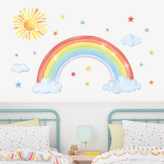 Decalmile star wall decal adds whimsy to playrooms, easy removal without residue.