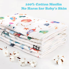 Decalsweet large 20x12 inch burp cloths providing full coverage