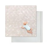 Decalsweet baby play mat 50x50 inches offering soft foam for tummy time