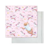 Decalsweet baby play mat with extra-thick foam for soft tummy time.