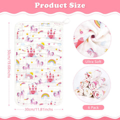 Decalsweet muslin burp cloths are soft and skin-friendly for delicate cheeks.