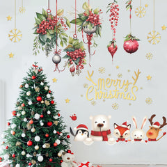 Dechom peel-and-stick decals on windows or tiles for quick seasonal decorating.