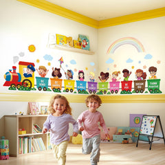 DECOWALL quotes Be Kind and Dream Big decal boosts positive vibes in a play area.