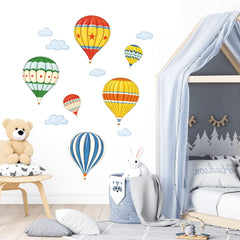 DECOWALL DS-8011 balloon decals add instant color to nurseries and bedrooms