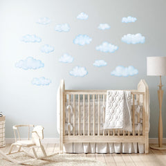 DECOWALL clouds decals by design enhance colorful play spaces