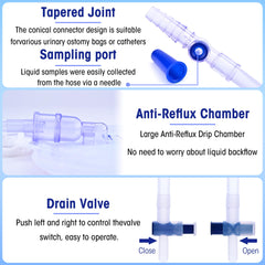 Dedsio clear scale markings for quick volume checks.