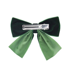 Close-up of DEEKA velvet texture in green showing quality finish