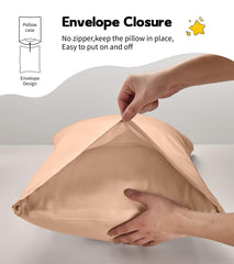 Deep Dream toddler pillowcase envelope closure design keeps pillow secure during naps.