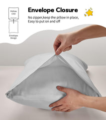 Deep Dream envelope closure keeps pillow secure