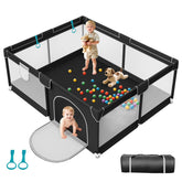 Deeteck playpen spacious-area for safe baby exploration and movement
