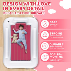 Deeteck bed with safety sides ensuring secure sleep for kids.