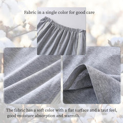 DEEYOTA pants feature dual-ended zipper for convenient access.