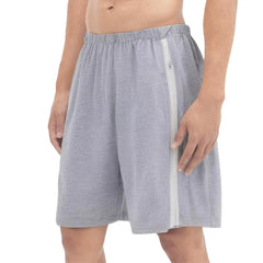 DEEYOTA universal nursing pants front view shows easy-on design for bedridden users