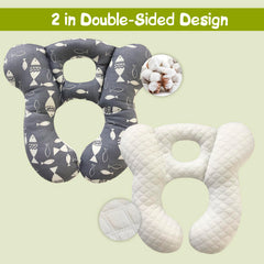 DEEZOMO gray fish pillow inner PP cotton layer cushions head