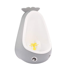 DEEZOMO whale potty urinal gray for independent toddler use