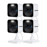 Defender GO 2K AI camera front view for broad indoor and outdoor monitoring