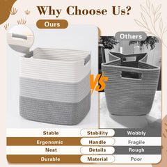 Degeyoyo cubes in bathroom or nursery keep essentials tidy.