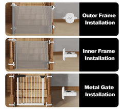 Della Stella roller-round-square rail fit demonstrates universal compatibility with gates