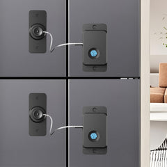 DENENTT smart fingerprint fridge lock: fast touch access for family-friendly refrigerator security.