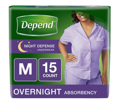 Depends Women Confidence Core technology quickly locks in moisture for comfort.