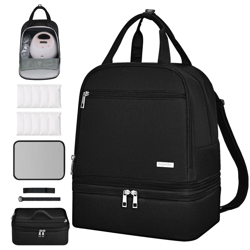 DERJUNSTAR Derbiedersinn breast pump bag for daily professional use.