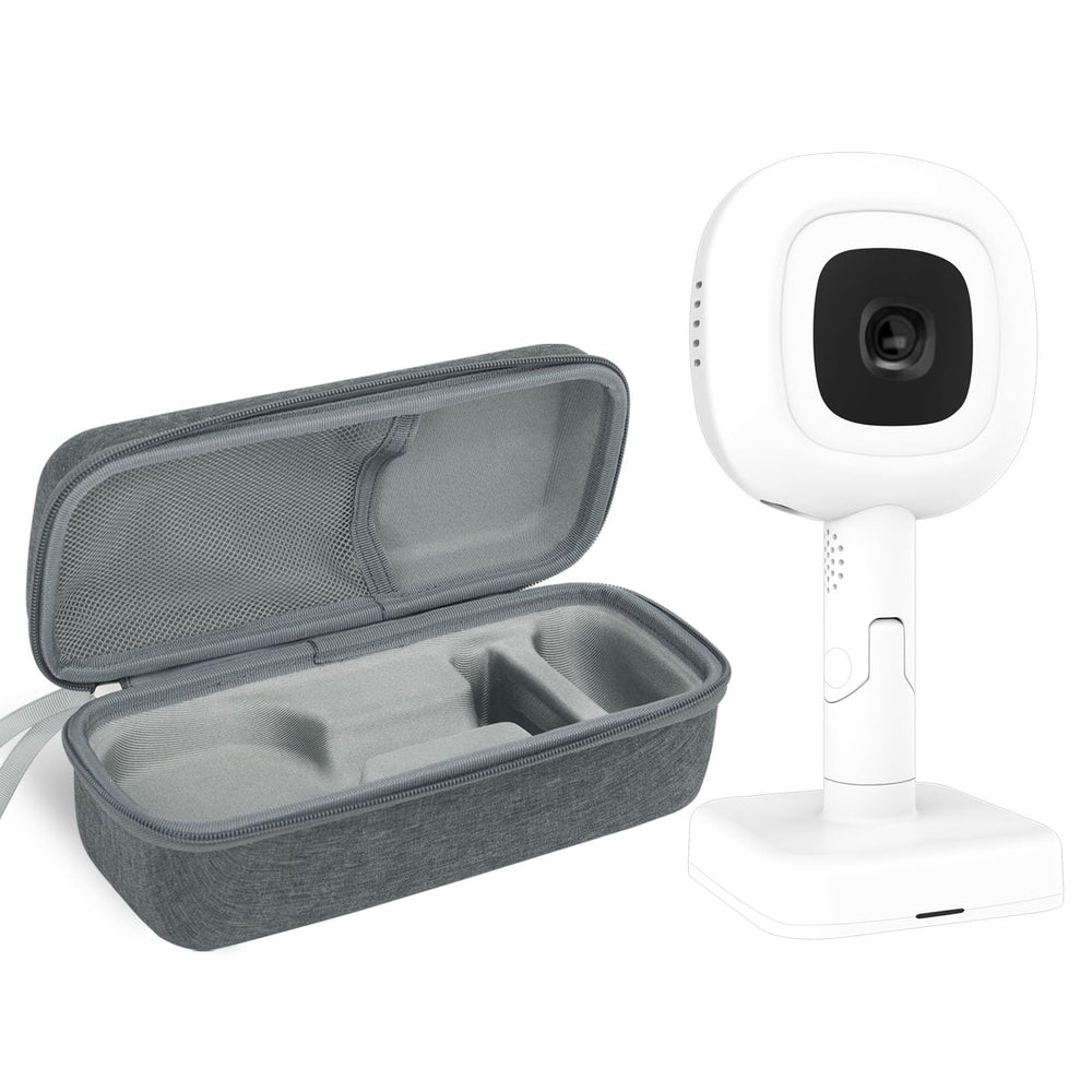 Derebir Nanit Pro travel stand securely supports the camera for travel