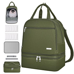 DERJUNSTAR Derbiedersinn breast pump bag front view, professional design for daily use.