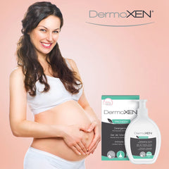 DERMOXEN PRONEEM bottle close-up showing sensitive-skin friendly formula