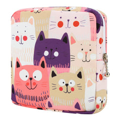Desing Wish cat-design sanitary pad storage bag for discreet usage.