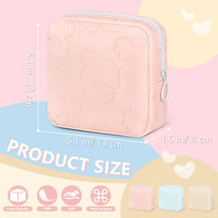 Desing Wish discreet period pouch protects privacy during bathroom visits.