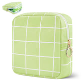 Desing Wish Period Bag front view shows discreet portable storage for pads and tampons