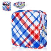 Desing Wish period bag pouch front view showing compact privacy and portability.