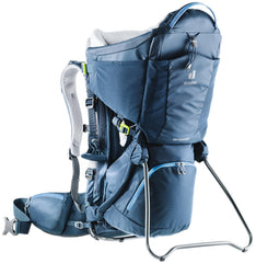 Deuter Kid Comfort carrier with back ventilation keeps parent cooler on hikes.