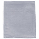 DEZIGKA muslin newborn swaddle blanket gray, soft, breathable for cozy wrapping