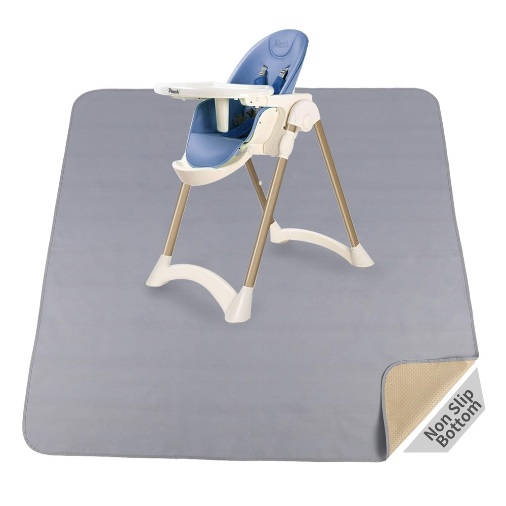 DFHY Splat Mat high chair anti-slip keeps floors clean during meals.