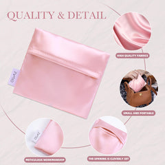 DGAZ compact period pouch, purse-size for discreet on-the-go care.